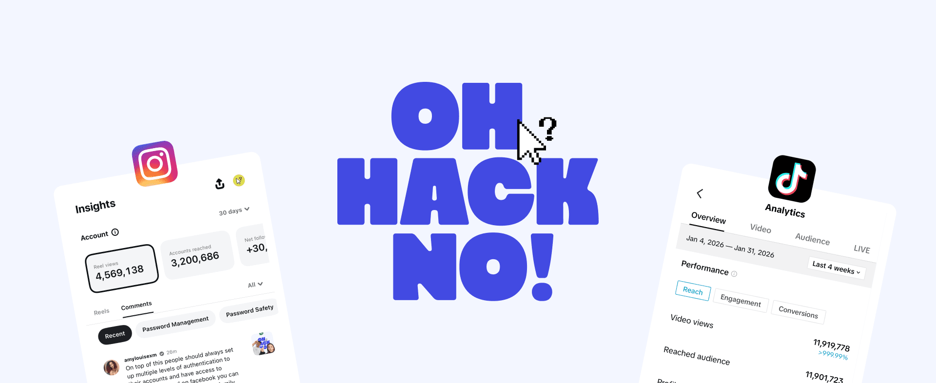 oh HACK no! media brand
